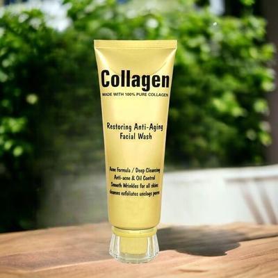 Collagen Facial Wash - Smooth Texture with Deep Cleansing & Anti-Aging Benefits - 120ml