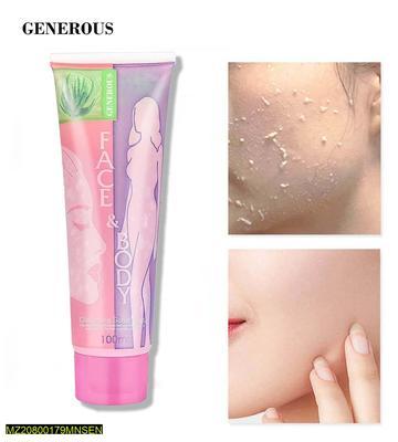 Skin Brightening And Cleansing Scrub Gel