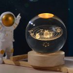 Crystal Ball Night Light Glowing Lamp