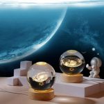 Crystal Ball Night Light Glowing Lamp