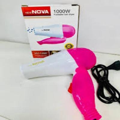 Lightweight Portable Hair Dryer - Fast Drying, 1000 Watts, 1 Pcs - Smooth Hair Experience