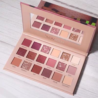 Nude Eyeshadow Palette 18 Color – Matte & Shimmer Pigmented Long-Lasting Eye Makeup