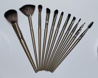 11 Pcs Reusable Makeup Brushes for Flawless Blending and Contouring