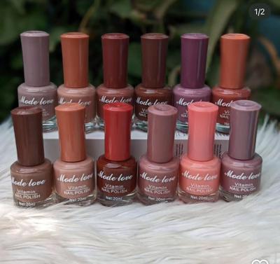 Vibrant Multicolor Nail Polish - Smooth and Even Coverage, Pack of 12